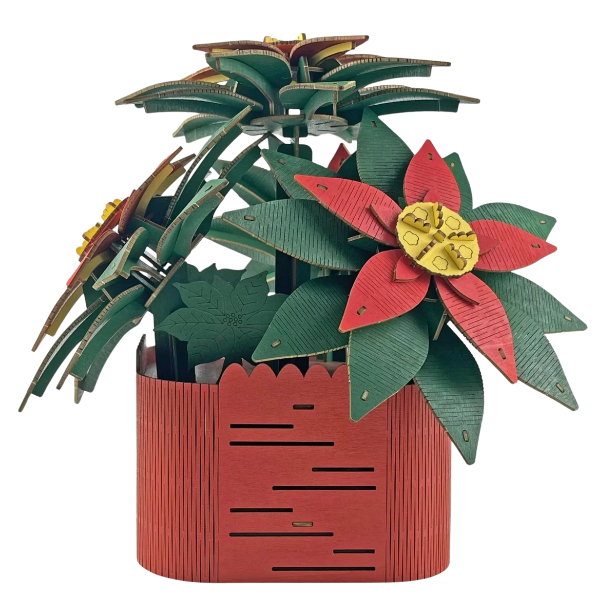 3D-Holzpuzzle 'Großer Weihnachtsstern'