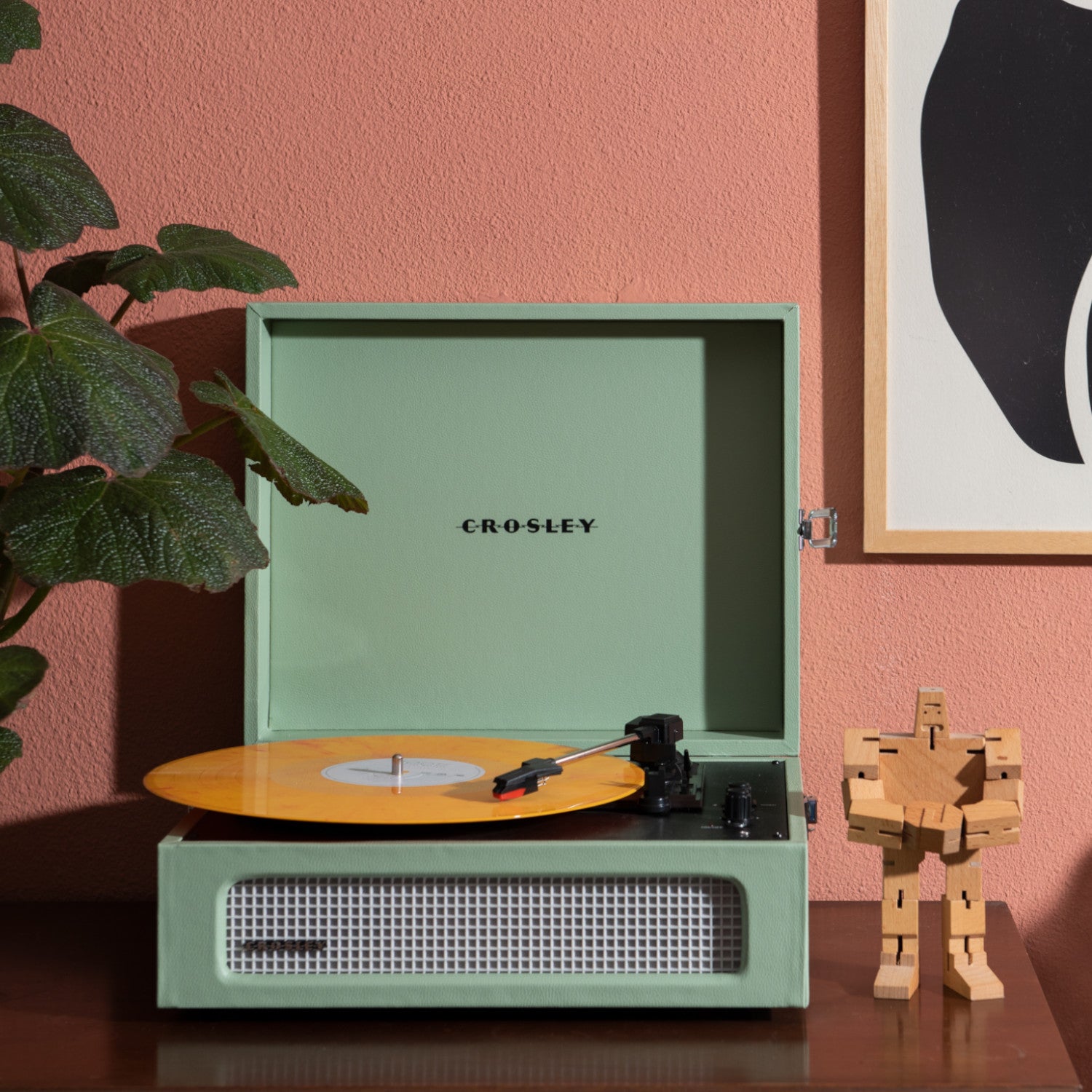 CROSLEY Voyager Plattenspieler inkl. Frank Sinatra LP - Grün - Bild 5