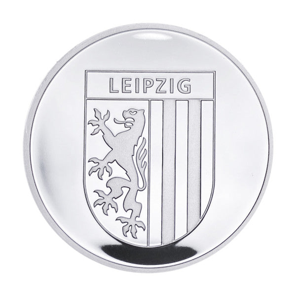 Sonderprägung UEFA EURO 2024™ Leipzig Silber