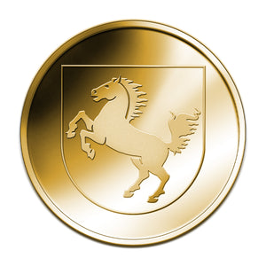 Sonderprägung UEFA EURO 2024™ Stuttgart Gold