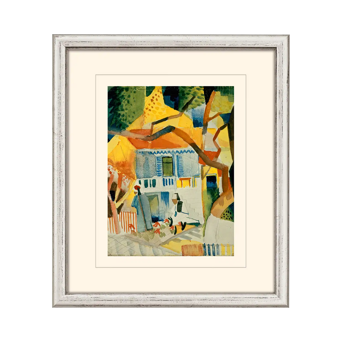 August Macke 3 Bilder aus Tunis im Set (1914)
