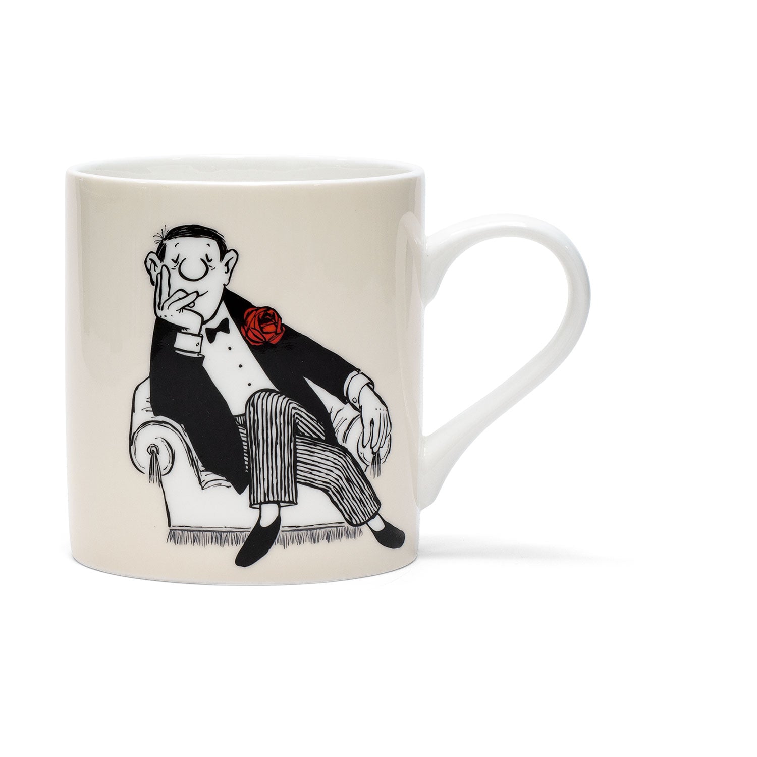 Loriot Tasse Herr im Sessel