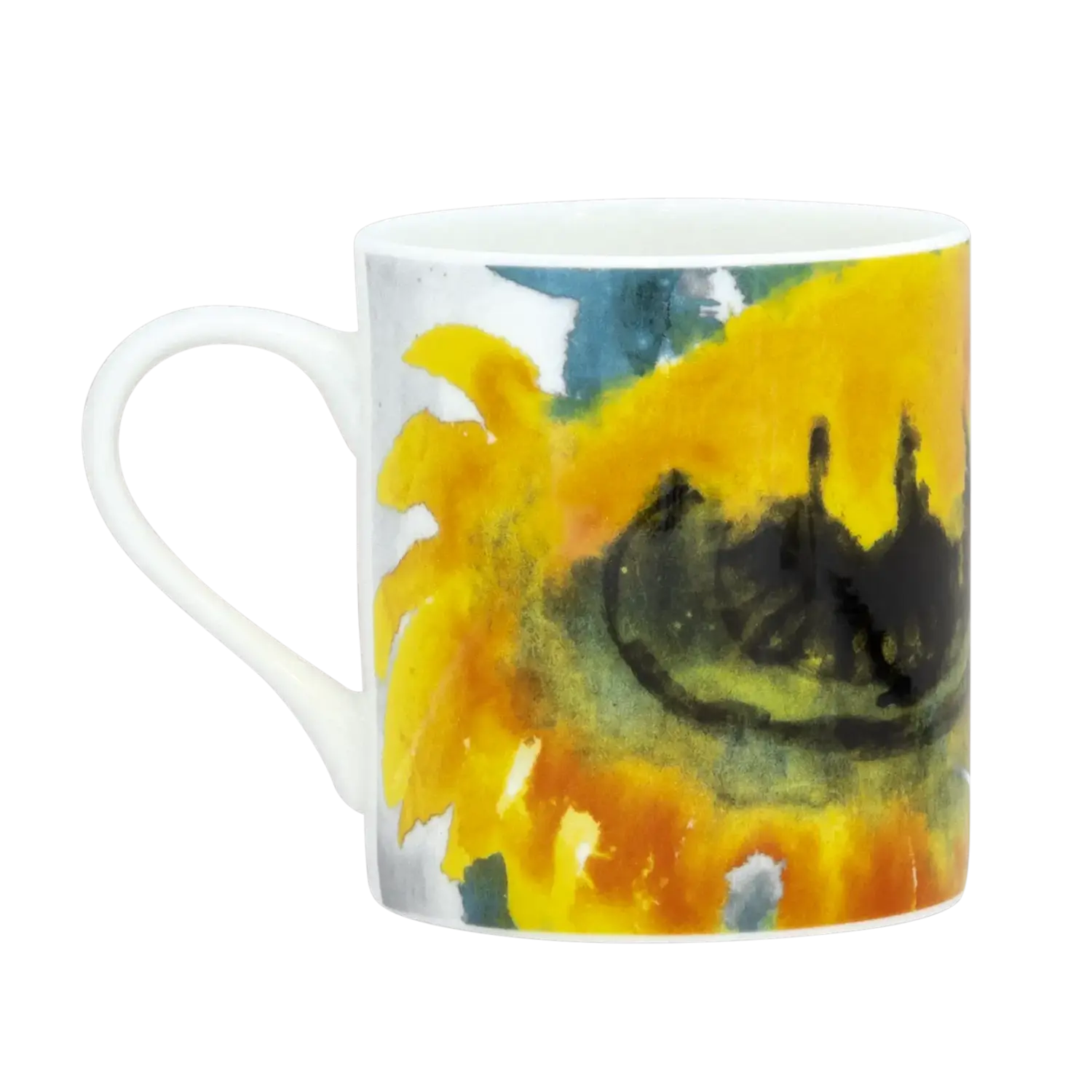 4er Set Becher "Sommerblumen" mit farbenfrohem Nolde-inspiriertem Design.