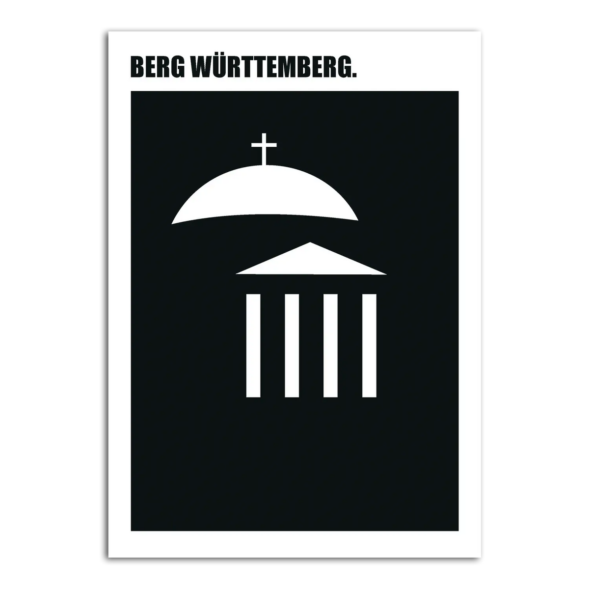 Wandbild "Berg Württemberg"