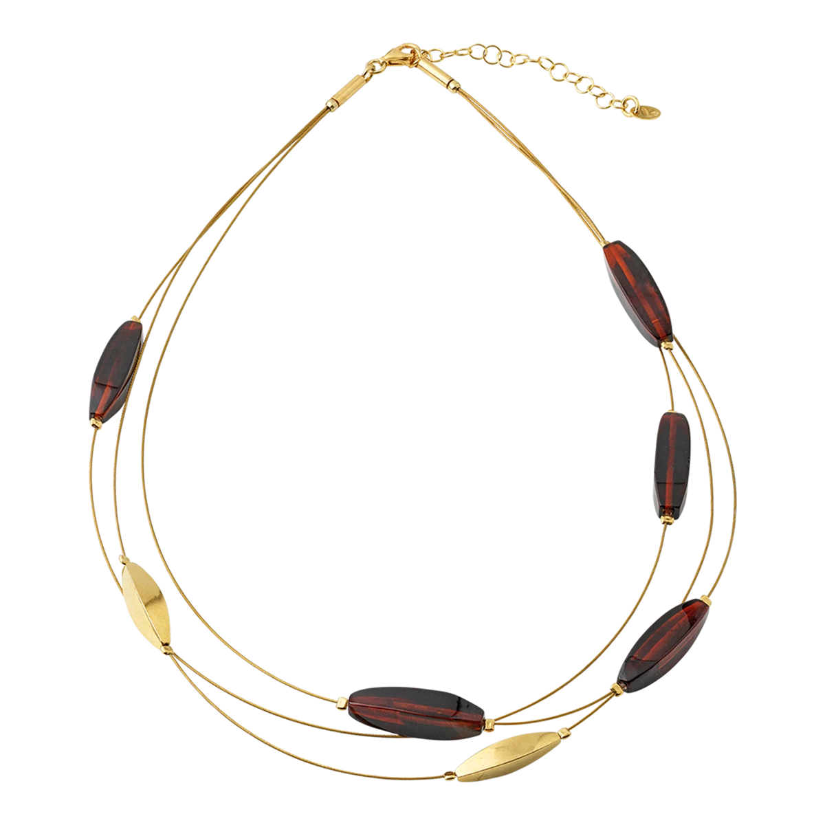 Bernsteincollier 'Temba'