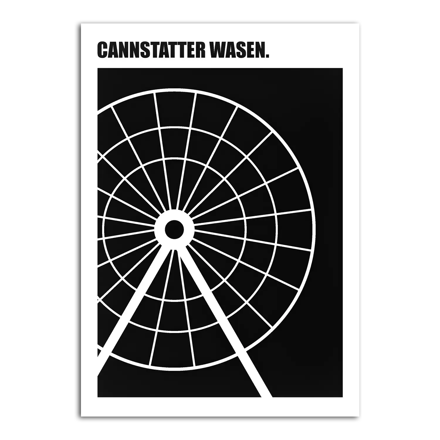Wandbild "Cannstatter Wasen"