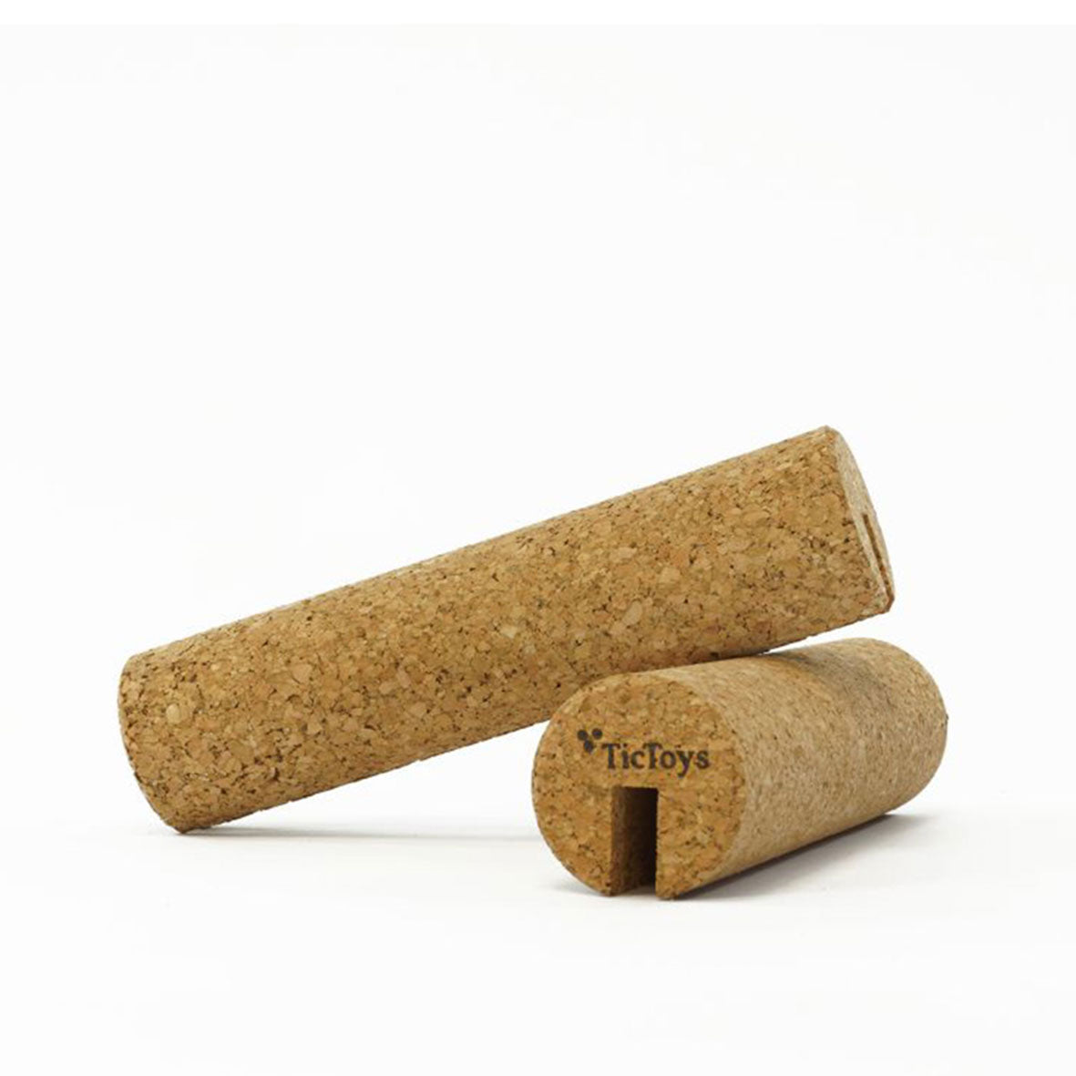 die.Rollen: zwei zylindrische Korkrollen aus Korkeiche für das Balanceboard das.Brett