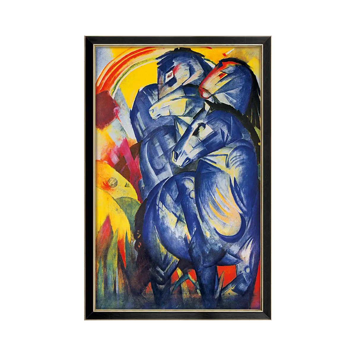 Bild "Turm der blauen Pferde" (1913)