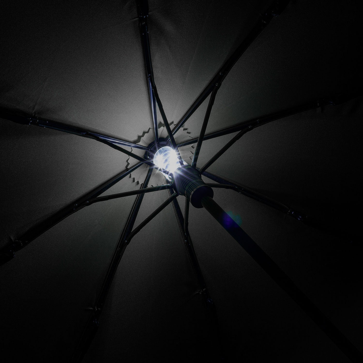 Regenschirm mit LED-Licht