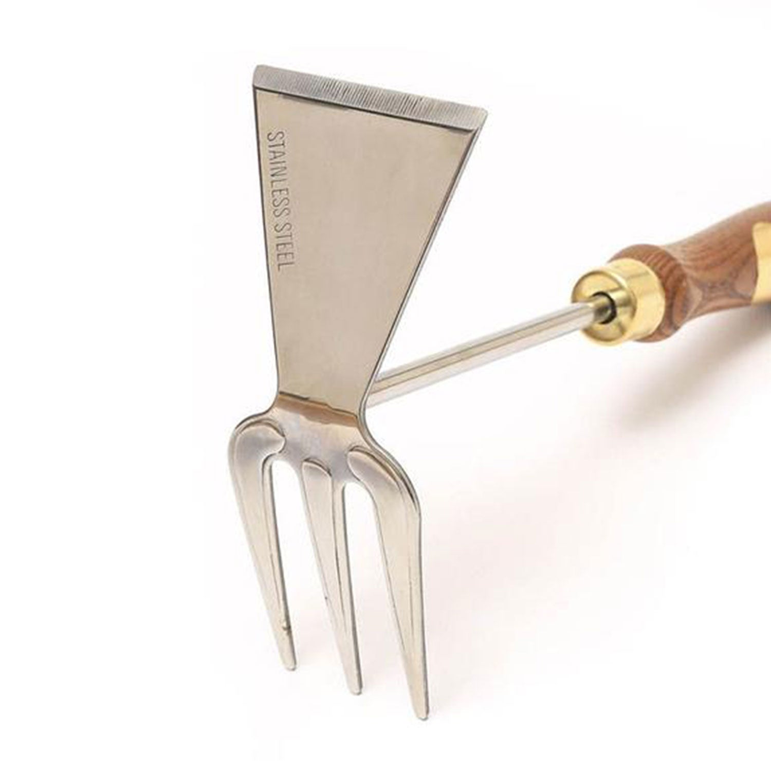 Gartengeschenkset "Klassik": Gabel und Klinge aus Edelstahl, Holzgriff.