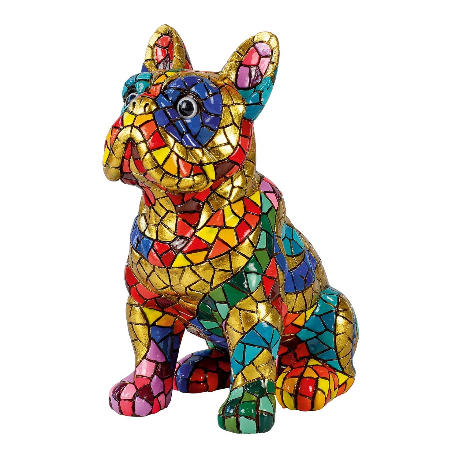 Mosaikfigur Bulldogge