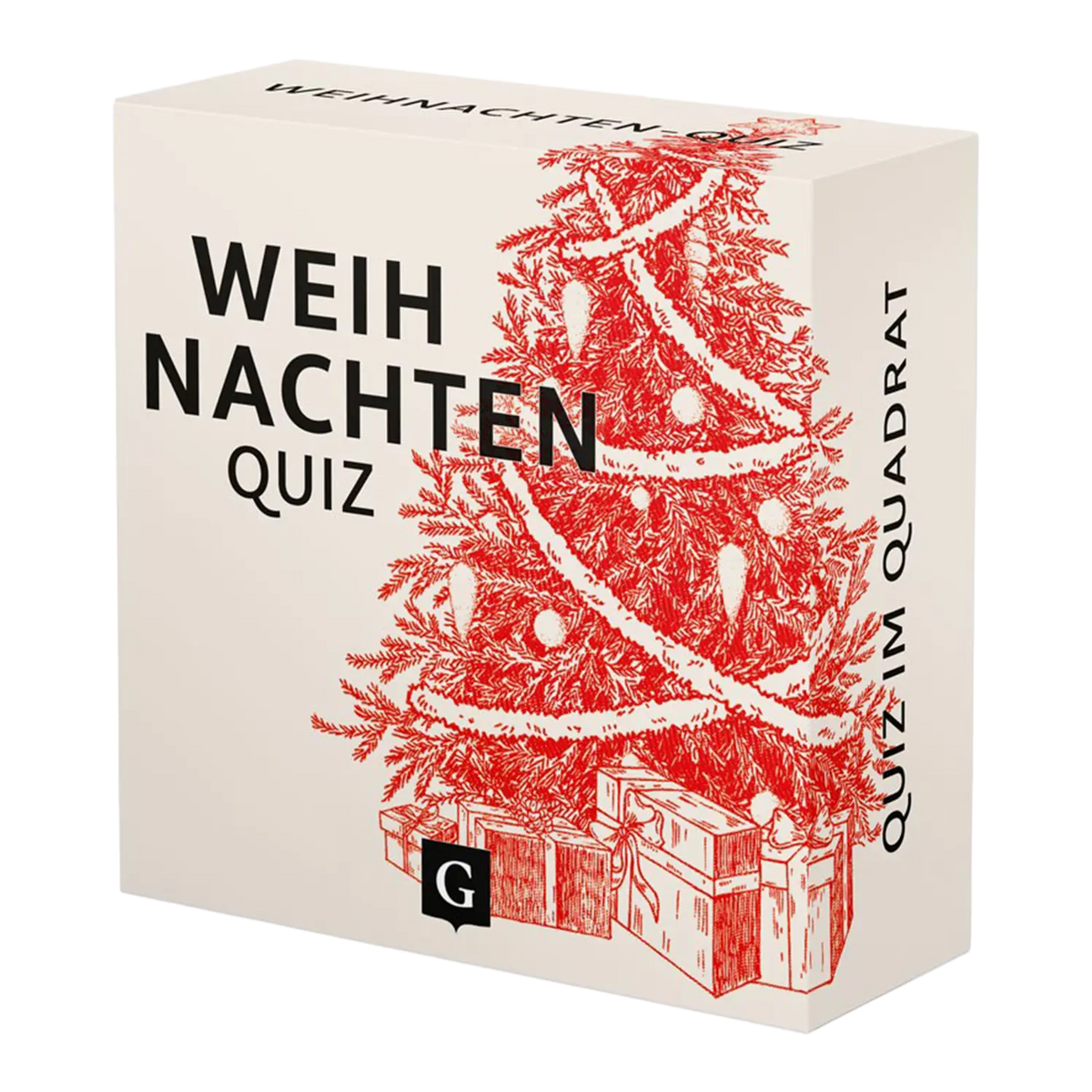 Lustiges Quiz zu Weihnachten – Schmuckkästchen mit 100 Fragen und Antworten