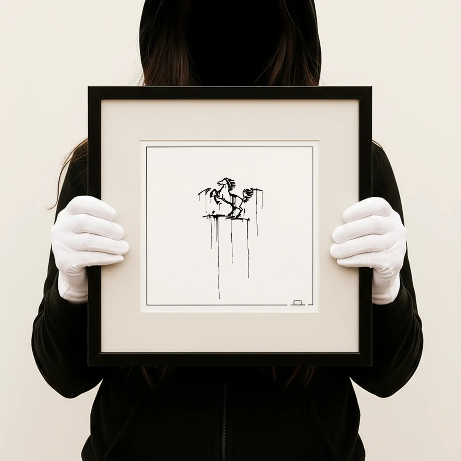 Stuttgarter Rössle Kunstdruck
