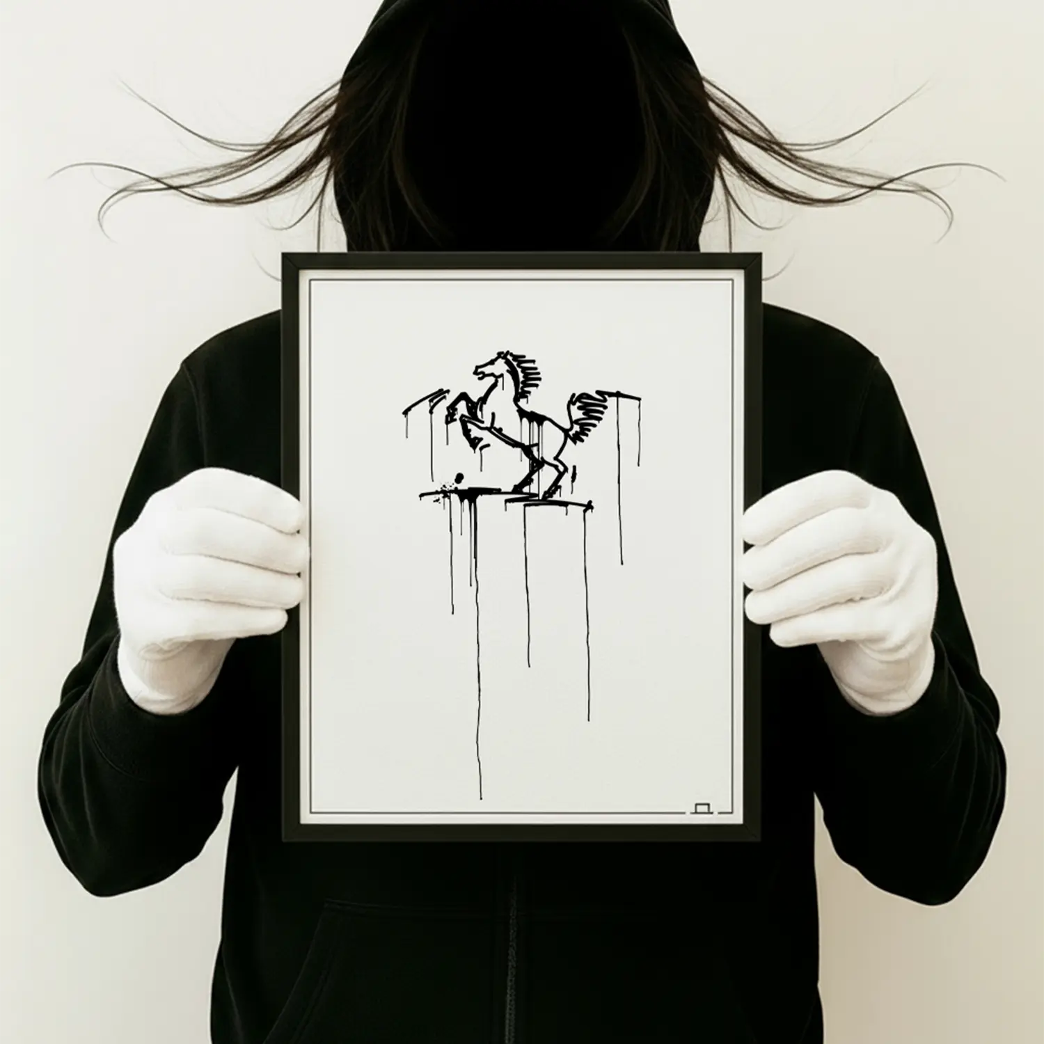 Stuttgarter Rössle Kunstdruck