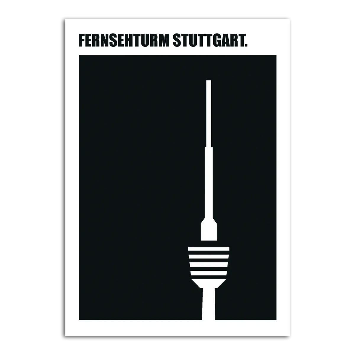 Wandbild "Fernsehturm Stuttgart"