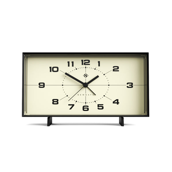 Newgate Wideboy Wecker - Schwarz-Creme - Bild 1
