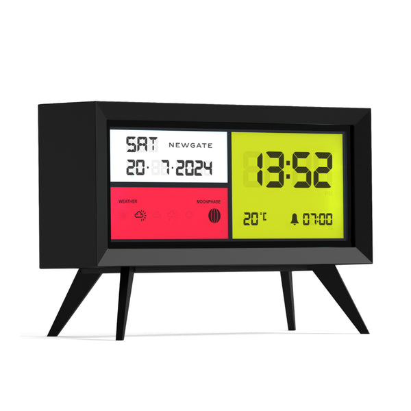 Newgate Spectronoma LCD-Uhr - Schwarz - Bild 4