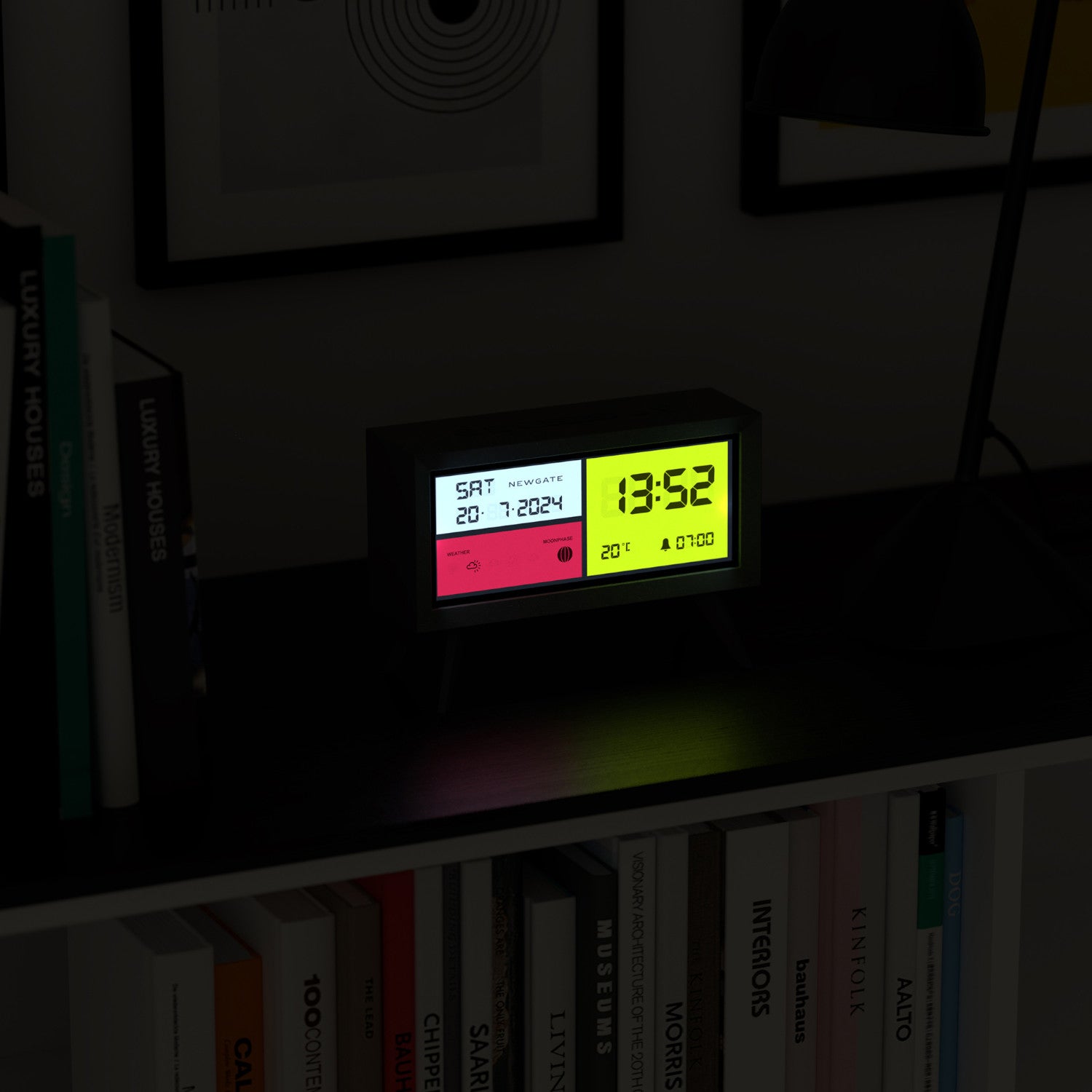 Newgate Spectronoma LCD-Uhr - Schwarz - Bild 6
