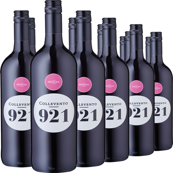 12er-Paket Merlot Collevento 921 1,0 l