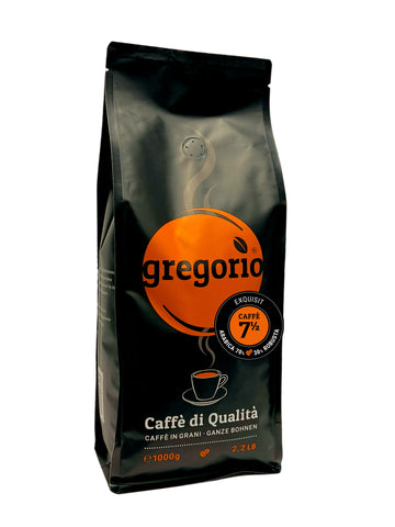 Kaffee Espresso gregorio 7 ½ - Ganze Bohnen 1 Kg Exquisit