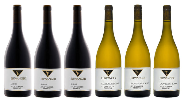 6er-Paket Stuttgarter Zeitung Weinedition 2026 Sauvignon blanc + Syrah