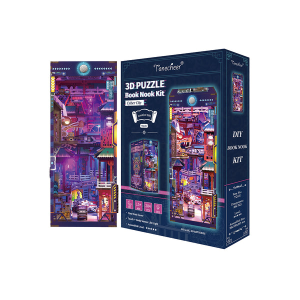 Tonecheer DIY Holzbausatz - Cyber City - Bild 2