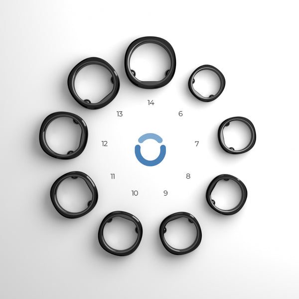 RINGCONN Smart Ring Gen2 Gr. 11 - Silberfarben/Titan - Bild 11