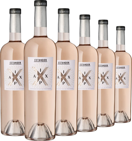 6er Weinpaket „X“ Estandon Coteaux d‘Aix-en-Provence Rosé