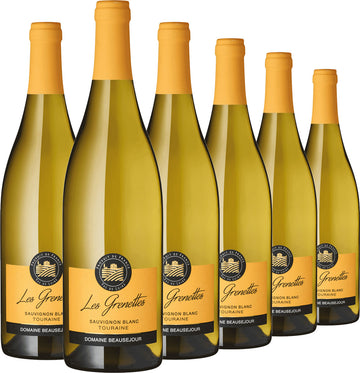 6er Weinpaket "Les Grenettes" Sauvignon Blanc Touraine AOP