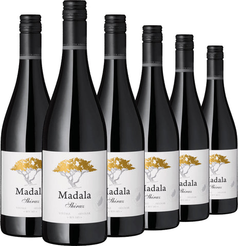 6er Weinpaket „Madala“ Shiraz Wellington