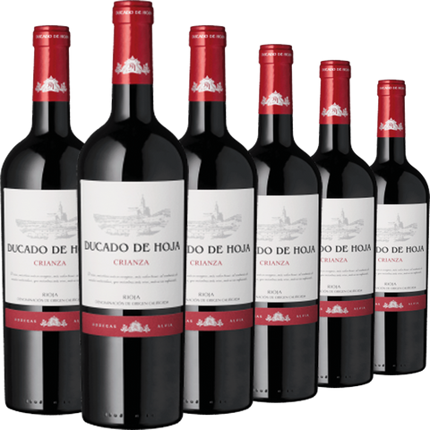 6er Weinpaket „Ducado de Hoja“ Rioja Crianza