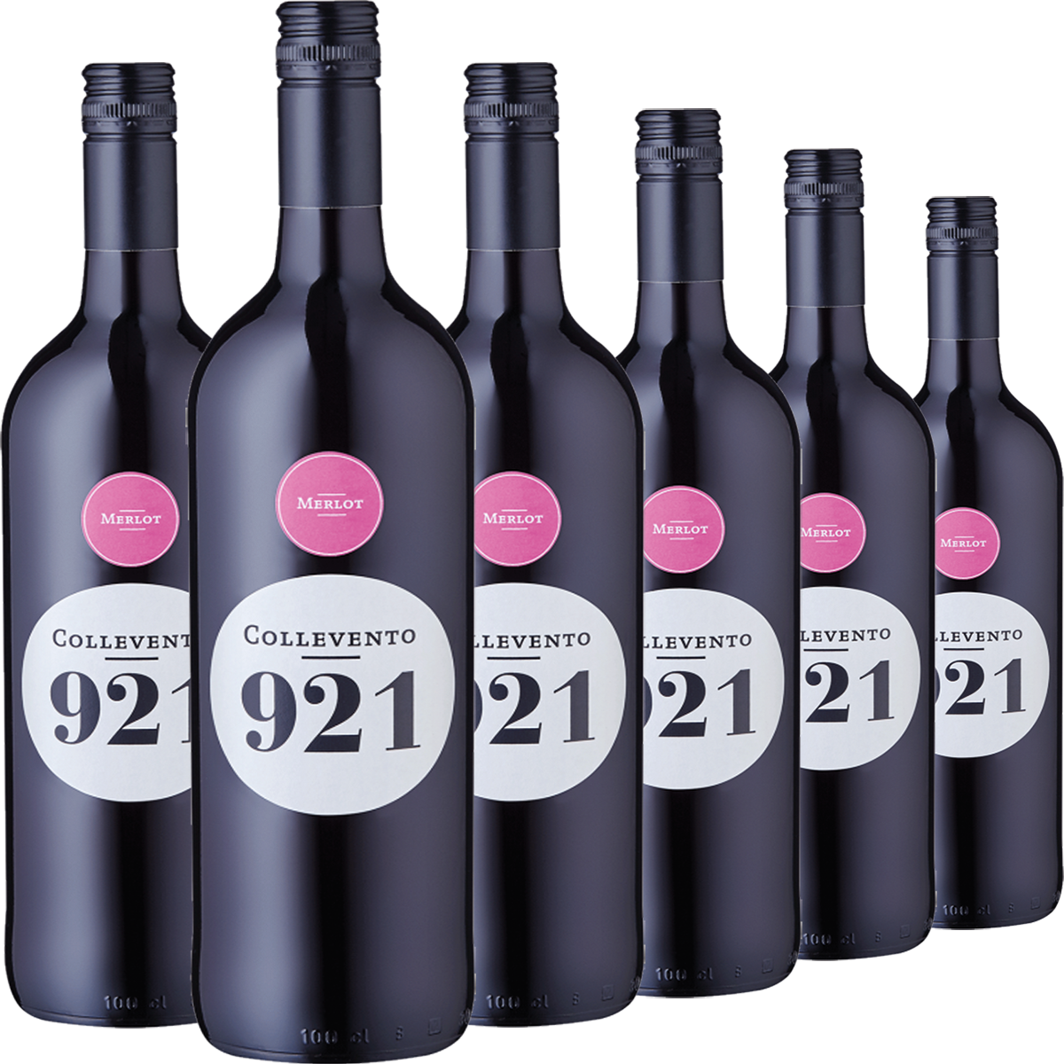 6er-Paket Merlot Collevento 921 1,0 l