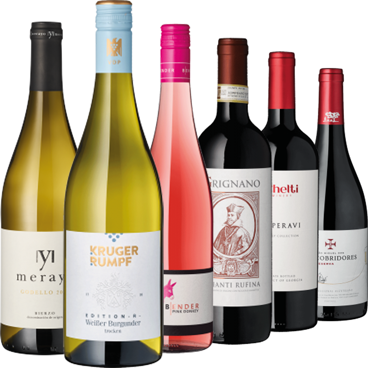 Herbstedition 2025 mit sechs verschiedenen Weinen