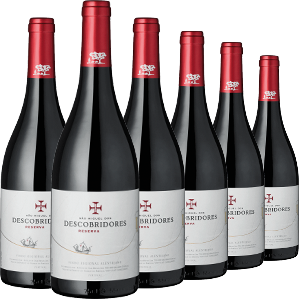 Sechs Flaschen „São Miguel dos Descobridores" Reserva