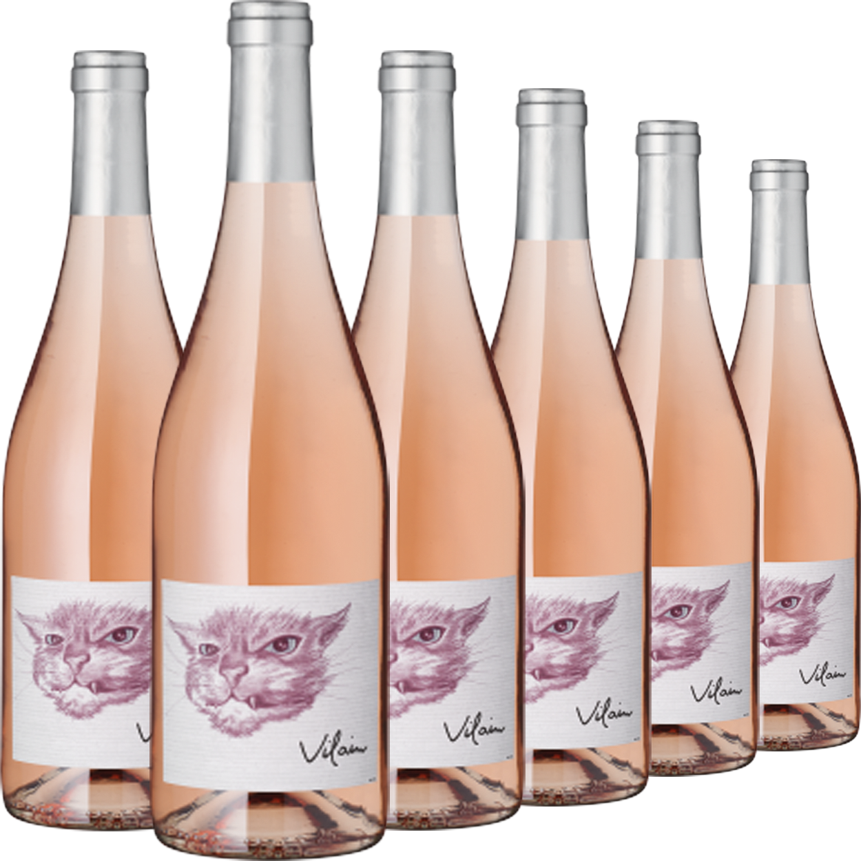 6er-Paket „Vilain" Grenache Rosé