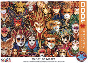 Venedig Karnevalsmasken (Puzzle) - Bild 1