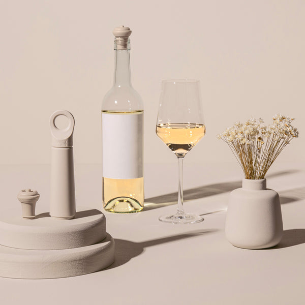 Weinpumpe Loop inkl. 1 Weinstopfen - Sand - Bild 2