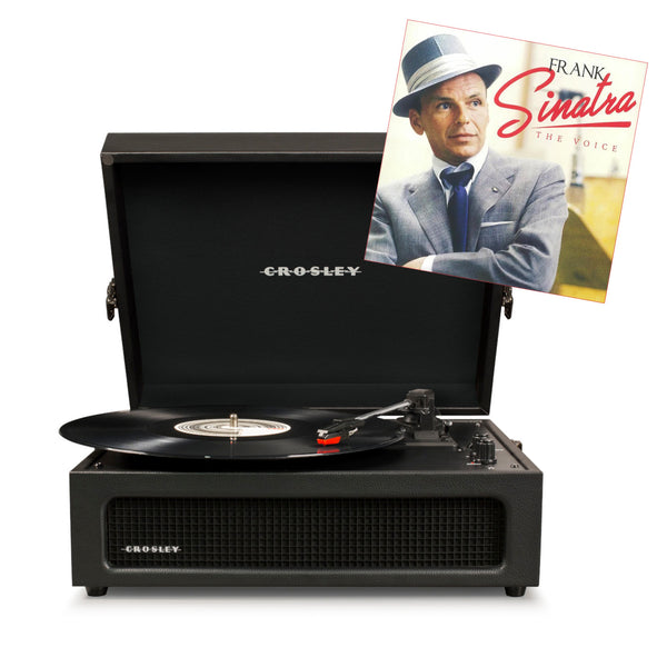 CROSLEY Voyager Plattenspieler inkl. Frank Sinatra LP - Schwarz - Bild 1