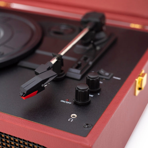 CROSLEY Voyager Plattenspieler inkl. Frank Sinatra LP - Burgund - Bild 4