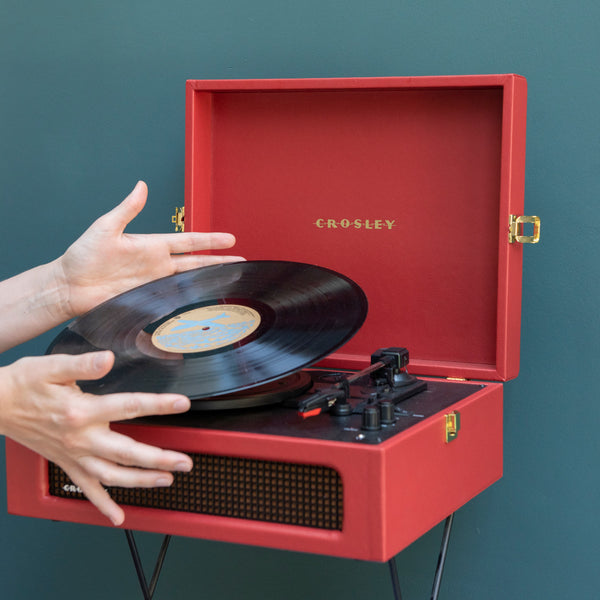 CROSLEY Voyager Plattenspieler inkl. Frank Sinatra LP - Burgund - Bild 5