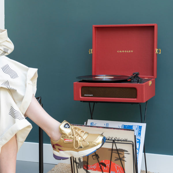 CROSLEY Voyager Plattenspieler inkl. Frank Sinatra LP - Burgund - Bild 6