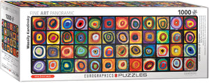 Farbquadrat-Collage, Kandinsky (Puzzle) - Bild 1