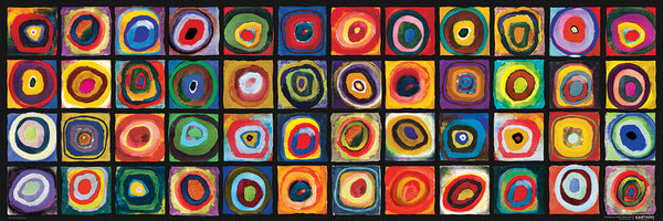 Farbquadrat-Collage, Kandinsky (Puzzle) - Bild 2