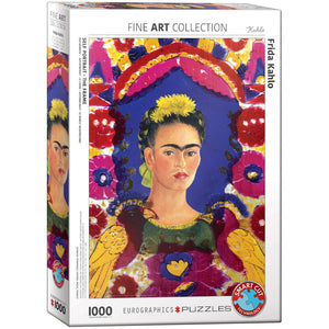 Selbstbildnis - der Rahmen von Frida Kahlo (Puzzle) - Bild 1