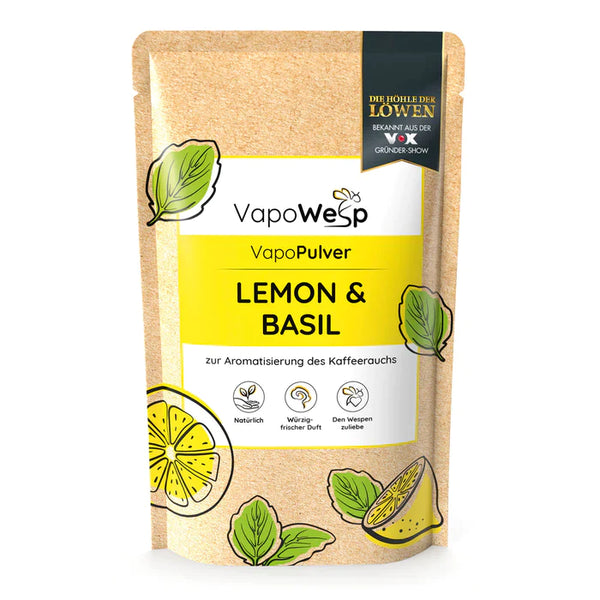 VapoWesp Pulver-Set Orange & Rosemary (100 g), Lemon & Basil (100 g), Hay Flowers & Thyme (100 g)
