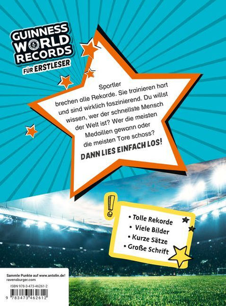 Guinness World Records für Erstleser - Sport (Rekordebuch zum Lesenlernen) - Bild 2