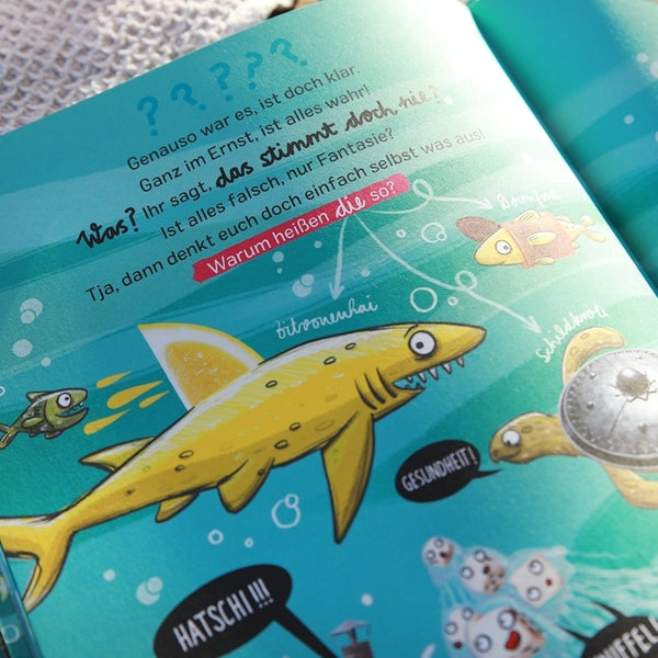 Ganz viele Meerestiere mit total behämmerten Namen und wie sie (ganz sicher) dazu kamen - Bild 3