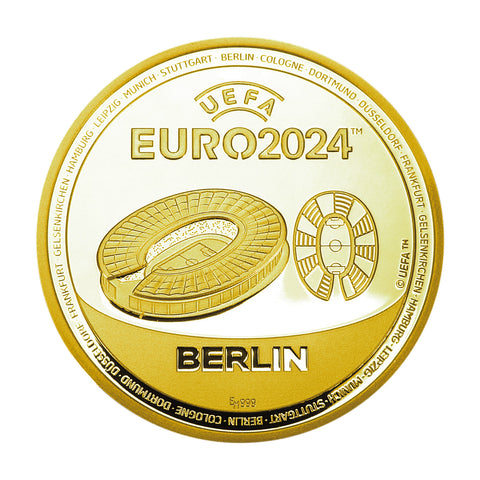 Sonderprägung UEFA EURO 2024™ Berlin Gold