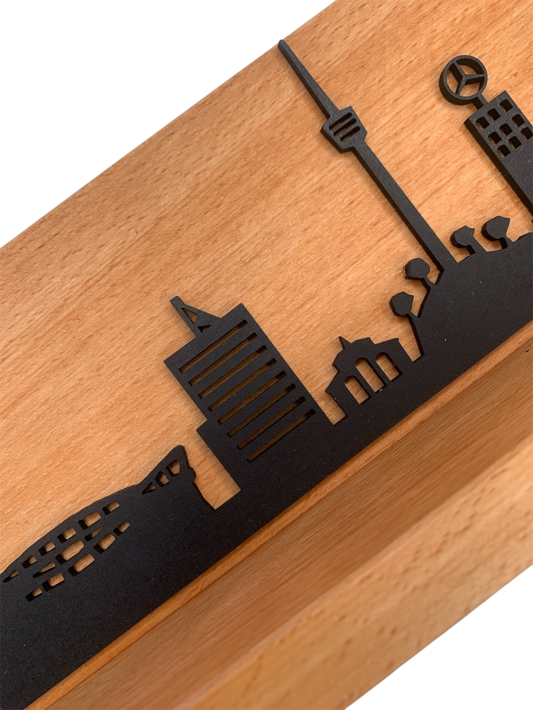 Nahaufnahme Skyline Schlüsselbrett