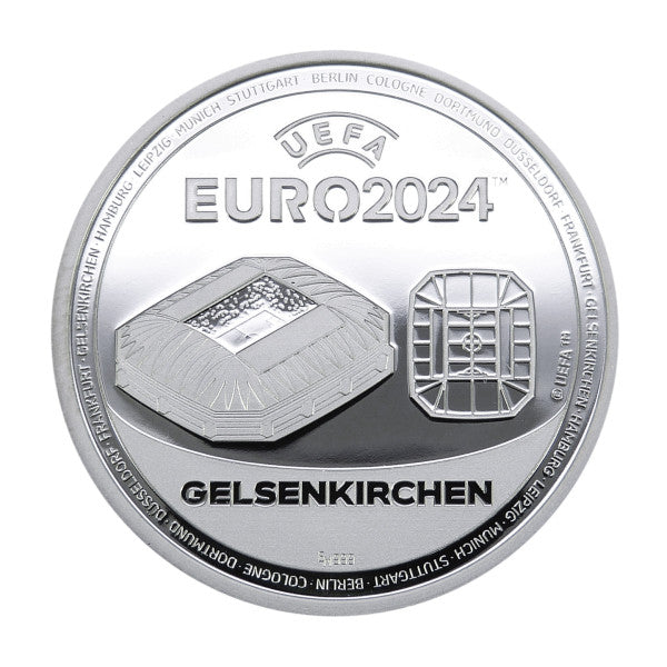 Sonderprägung UEFA EURO 2024™ Silber, alle Motive im Set